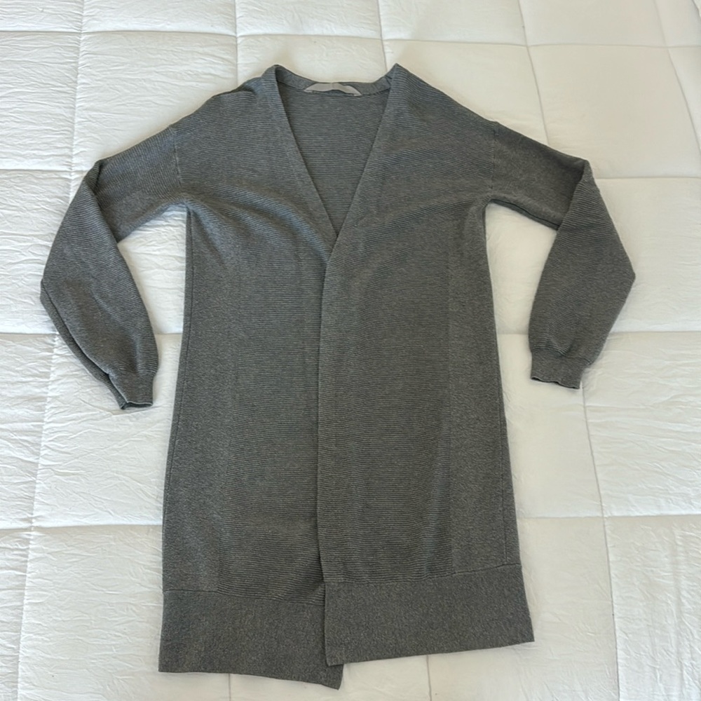 Athleta 3/4 Sleeve Open Front Cardigan